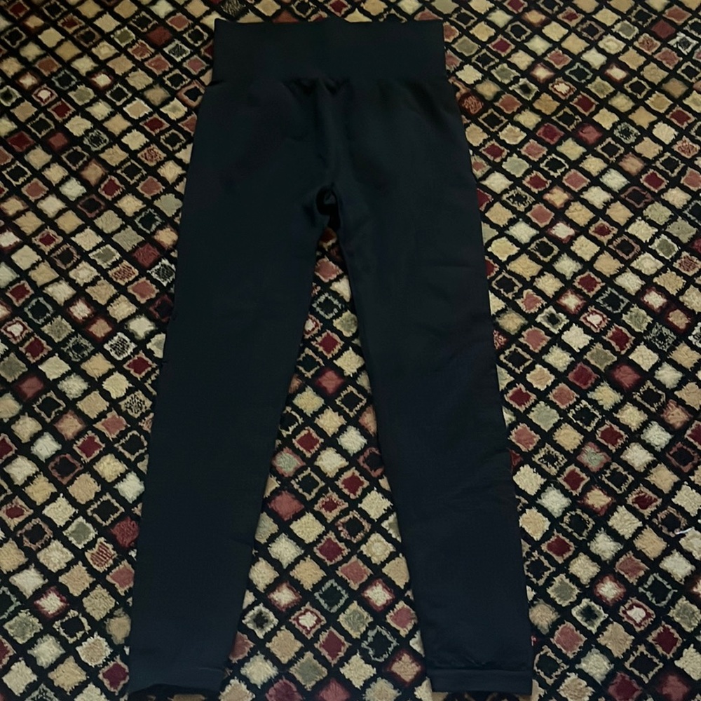 Black Sculpted Leggings